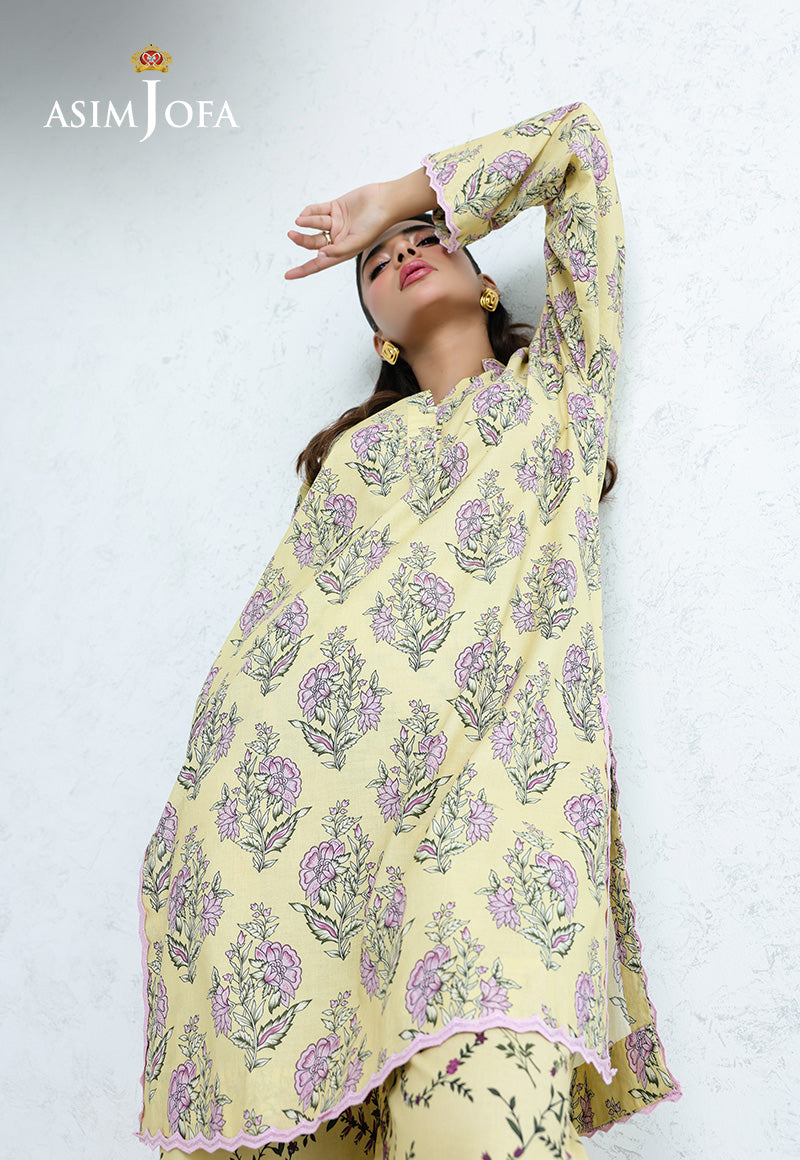 Daily Pret By Asim Jofa Stitched 2 Piece Cambric Collection'2025-AJPB-205