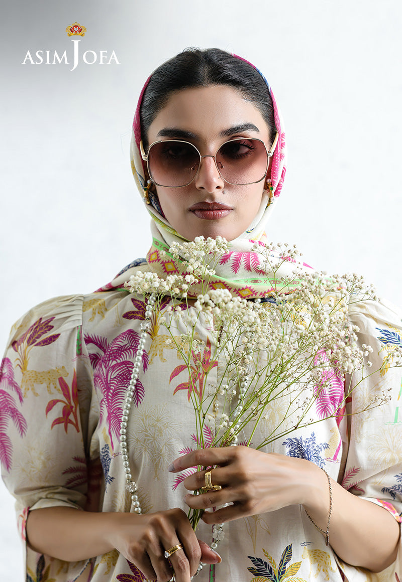 Daily Pret By Asim Jofa Stitched 3 Piece Cambric Collection'2025-AJPB-210