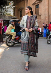 Asim Jofa Festive Edit '25 Ajubf-56 Digital Printed Lawn 2 Pcs