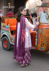 Asim Jofa Eid Signature Ajubf-49 Printed Embroidered Lawn 3 Pcs