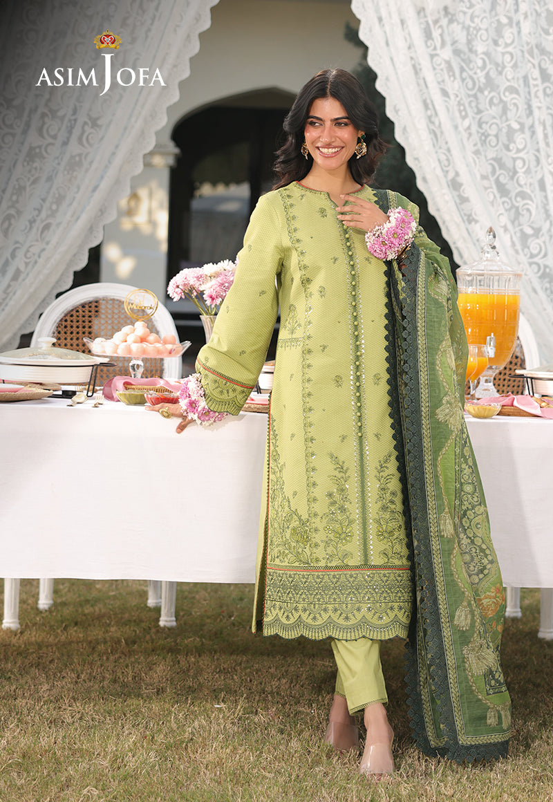 Asim Jofa Festive Edit '25 Ajubf-16 Embroidered Dobby 3 Pcs