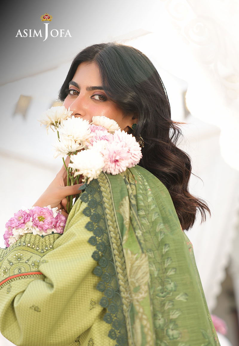 Asim Jofa Festive Edit '25 Ajubf-16 Embroidered Dobby 3 Pcs