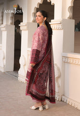 Asim Jofa Eid Signature Ajubf-37 Printed Embroidered Lawn 3 Pcs