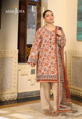 Asim Jofa Festive Edit '25 Ajubf-89 Digital Printed Lawn 3 Pcs
