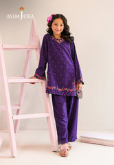 Asim Jofa Stitched 2 Piece Kids Luxury Pret Suit-AJKLP-01