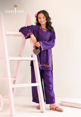 Asim Jofa Stitched 2 Piece Kids Luxury Pret Suit-AJKLP-01