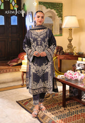 Asim Jofa Eid Signature Ajubf-42 Printed Embroidered Lawn 3 Pcs