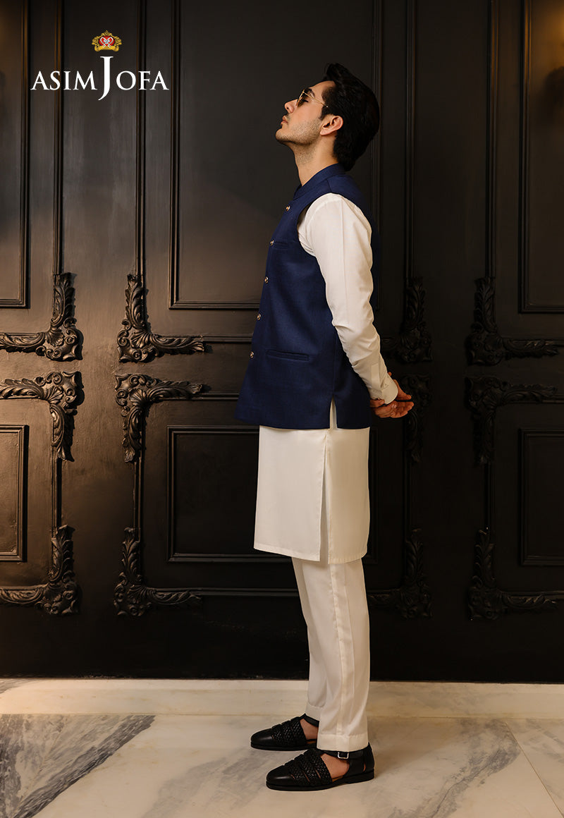 Asim Jofa  Ready To Wear Men Vol3 Ajmwc-03 Stitched Waistcoat 1 Pc