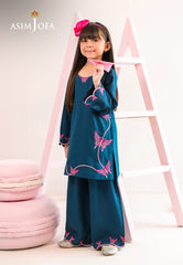 Asim Jofa Stitched 2 Piece Kids Luxury Pret Suit-AJKLP-08