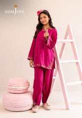 Asim Jofa Stitched 2 Piece Kids Luxury Pret Suit-AJKLP-10