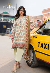 Asim Jofa Eid Essentials Ajubf-65 Digital Printed Lawn 3 Pcs