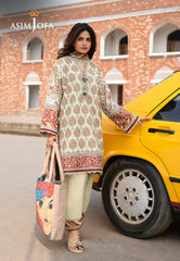 Asim Jofa Eid Essentials Ajubf-65 Digital Printed Lawn 3 Pcs