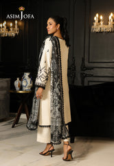 Monochrome by Asim Jofa Unstitched 3 Piece Lawn AJMCH-02