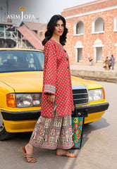 Asim Jofa Eid Essentials Ajubf-62 Digital Printed Lawn 2 Pcs
