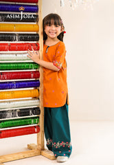 Asim Jofa Stitched 2 Piece Kids Luxury Pret Suit-AJKLP-07