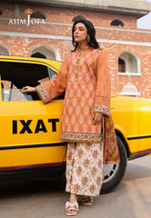 Asim Jofa Eid Essentials Ajubf-70 Digital Printed Lawn 3 Pcs