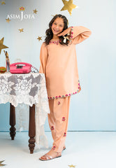 Asim Jofa Stitched 2 Piece Kids Luxury Pret Suit-AJKLP-04
