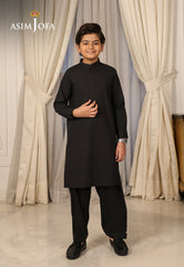 Ethnic Rtw By Asim Jofa Kids Stitched 2 Piece Suit-Ajbsk-01