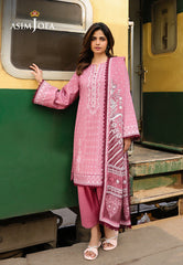 Asim Jofa Eid Essentials Ajubf-67 Digital Printed Lawn 3 Pcs