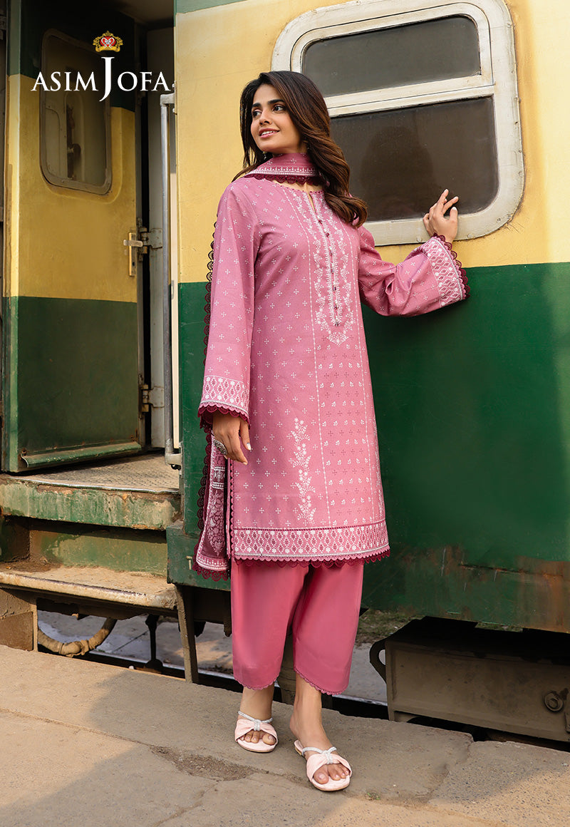 Asim Jofa Eid Essentials Ajubf-67 Digital Printed Lawn 3 Pcs
