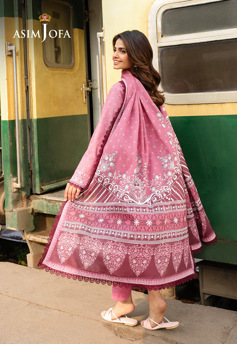Asim Jofa Eid Essentials Ajubf-67 Digital Printed Lawn 3 Pcs
