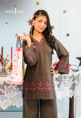 Asim Jofa Stitched 2 Piece Kids Luxury Pret Suit-AJKLP-06