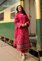 Asim Jofa Eid Essentials Ajubf-84 Digital Printed Lawn 3 Pcs