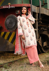 Asim Jofa Eid Essentials Ajubf-69 Digital Printed Lawn 3 Pcs