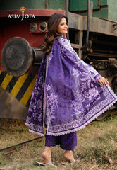 Asim Jofa Festive Edit '25 Ajubf-73 Digital Printed Lawn 3 Pcs