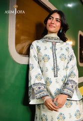 Asim Jofa Eid Essentials Ajubf-68 Digital Printed Lawn 3 Pcs