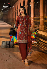 Asim Jofa Eid Essentials Ajubf-86 Digital Printed Lawn 3 Pcs