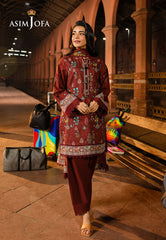 Asim Jofa Eid Essentials Ajubf-86 Digital Printed Lawn 3 Pcs