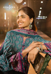 Asim Jofa Eid Essentials Ajubf-64 Digital Printed Lawn 3 Pcs