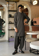 Asim Jofa Stitched Men's Premium Blended Suit-AJMRW-38