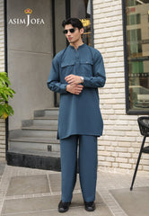 Asim Jofa Stitched Men's Premium Blended Suit-AJMRW-39