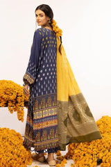 Zarki's by Riaz Arts Unstitched 3 Piece Printed Kundan Sateen Suit-KS-02