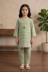 Aroob Stiched 2 Piece Summer Suit-D-0276-GREEN
