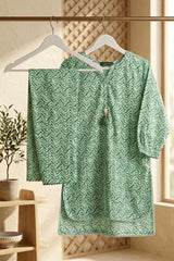 Aroob Stiched 2 Piece Summer Suit-D-0276-GREEN