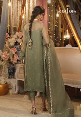 Asim Jofa Festive Eid 2021 Ajfc-17 Embroidered Organza 3 Pcs