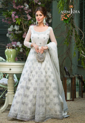 Asim Jofa Designers Limited Edition Ajfcd-49 Embroidered Organza 3 Pcs