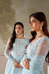 Zaneera by Zarif Unstitched 3 Piece Printed & Emb Formals Collection'2025-Zrf-Zpe-02-Aroosh