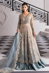 Mbroidered By Maria B Unstitched 3 Piece Wedding Suit-BD-3002