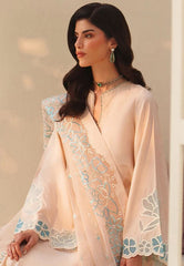 Tabeer By Zarif Unstitched 3 Piece The Silk Edit Collection'2026-ZE-TS-02 FLORIELLE