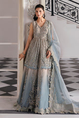 Mbroidered By Maria B Unstitched 3 Piece Wedding Suit-BD-3002