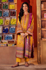 Asim Jofa Prints Unstitched 3 Piece Digital Lawn Drop-05 Suit-AJEL-02