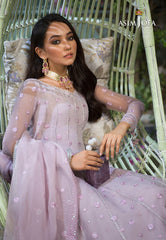 Asim Jofa Festive Jashn Ajfc-45 Embroidered Organza 3 Pcs