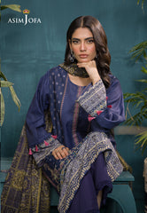 Asim Jofa Gul Rung Pret Collection Ajgr-20 Printed Swiss Lawn 3 Pcs
