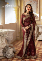 Asim Jofa Khwab-e-Naubahar Ajnb-07 Embroidered Chiffon