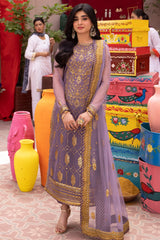 Pyaar Diyan Gallan By Asim Jofa Unstitched 3 Piece Luxury Formals Suit-AJEM-02