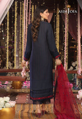 Asim Jofa Festive Eid 2021 Ajfc-13 Embroidered Cotton Jacquard 3 Pcs